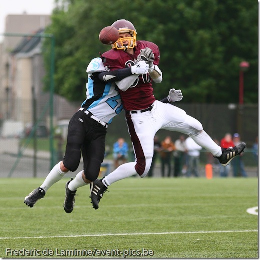 May 29, 2010; Brussels, Belgium. Belgian Bowl XXIII : Brussels Tigers - West-Vlaanderen Tribes. The Tribes won their 5th Belgian Bowl in a row, by 36 - 6. May 29, 2010; Brussels, Belgium. Belgian Bowl XXIII : Brussels Tigers - West-Vlaanderen Tribes. The Tribes won their 5th Belgian Bowl in a row, by 36 - 6.